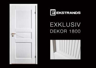 Ekstrands Exklusiv dekor ytterdörr